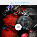 Car Interior Atmosphere Lights, USB Plug-in Romantic Stars Lights for Cars, DC 12V