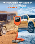 ETENWOLF T600 Digital Tire Pressure Gauge 0-250 PSI, ANSI B40.7 2A Grade High Precision(Plus-Minus 1%),Tire Gauge for Tire Pressure with Rubber Hose, Replaceable AA Batteries