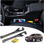 【Compatible with Hyundai Tucson】 Seat Gap Filler,No Drop Seat Guard Compatible with Hyundai Tucson,Drop Seat Guards for Cars(2Pcs),Emergency Keychain Car Escape Tool(2Pcs)