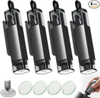 4PCS Window Breaker Seatbelt Cutter Car Safety Hammer, 2-in-1 Glass Breaker and Seat Belt Cutter with Test Glass, Underwater 