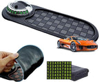 DDRIC Multifunction Car Anti-Slip Mat, Auto Universal Phone Holder, Rotatable Anti Skid Car Dashboard Pad with Temporary Park
