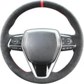 MEWANT Breathable Gray DIY Car Steering Wheel Cover for Toyota Camry 2018-2019 / Toyota Avalon 2019 / Toyota Corolla 2019-2020 / Toyota RAV4 2019 Steering Wheel Accessories