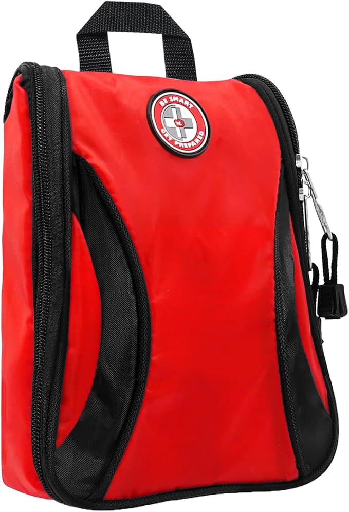 Be Smart Get Prepared 330 Piece First Aid Kit, All-Purpose: Clean, Treat, Protect Minor Cuts, Scrapes, Home, Office, Car, Sch