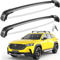 Tuyoung Roof Racks Cross Bars Fit for Mazda CX50 CX-50 Hybrid 2023 2024 2025 2026 with Flush Side Rails, 220lbs Lockable Heavy Duty Aluminum Crossbar Roof Rail Cargo Carrier Rooftop Black Accessories