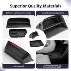 LUWU Center Console Organizer Compatible with 2026 Hyundai Palisade Calligraphy Accessories Palisade Armrest Console Organizer Under Screen Storage Tray & Lower Storage Tray 2PCS (ONLY for 7-Seat)