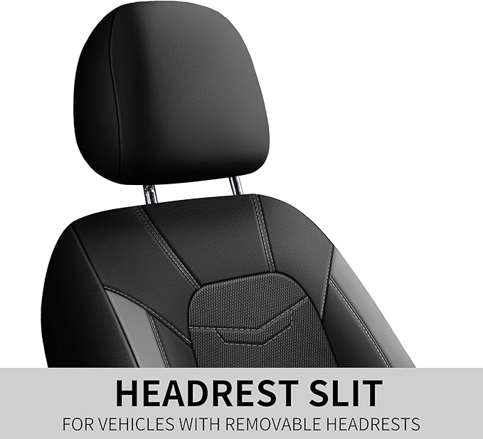 Car Seat Cover,Sport and Breathable Seat Covers,Anti-Slip Universal Fit Automotive for Cars Sedan SUV and Truck(2 Pieces,Fron