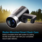 Escort M2 Smart Dash Cam – 1080P Full HD Video Dash Cam, Incident Reports, Parking Mode, Drive Smarter App, Wi-Fi & GPS, 16GB
