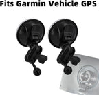 for Garmin Truck RV GPS Mount dezl OTR1020 820 720 620 RV 1095 895 795 Overlander DriveSmart 86 76 66 & for Car GPS Nuvi Holder & for Garmin Dash Cam Windshield Mount (6 Ball Head)