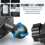 2026 Upgraded CD Phone Holder for Car,360° Rotation CD Slot Phone Mount with Extendable Clamp Arm,Anti Shake Car Phones Holder CDs Slot Mount Fit 4.5-6.8 Inch Cell Phones