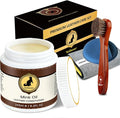 4-in-1 Natural Mink Oil Leather Cleaner and Conditioner 8.2oz, Premium Waterproof Soften Restore Formula – Leather Cleaner & 
