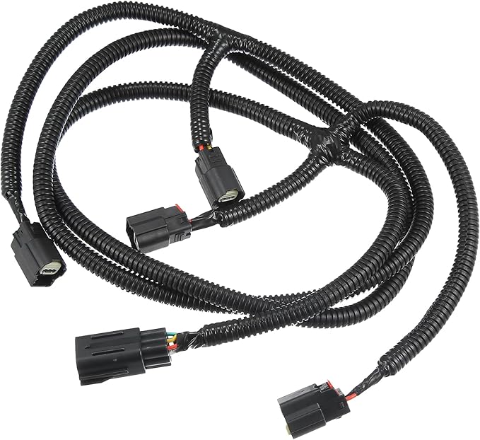 X AUTOHAUX Rear Park Assist Wiring Harness 68031820AA for Dodge for RAM 1500 2009-2020 for Dodge for Ram 2500 3500 10-18 Back