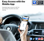4K Dash Cam Fit for Ford Bronco 2025 2026(Model B), Does Not Fit Ford Bronco Sport, WiFi & App, 64GB Card