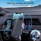 TICILFO Phone Mount for Car Phone Holder Mount Upgraded Metal CD Slot Phone Holder Car Cell Phone Holder Thick Cases Friendly iPhone Holder for Car Mount for CD Player Fit for All iPhone Smartphone