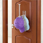 4 Pack Hat Racks for Baseball Caps, Clear Acrylic Hat Organizer Ball Hat Hook for Wall Baseball Cap Wall Mounted Hats Holder 