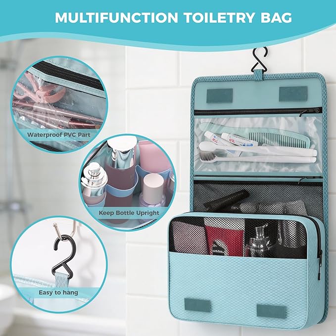 Compression Packing Cubes Set, Versatile 8pc Travel Essential Packing System- Lightweight Travel Organizers for Family & Busi