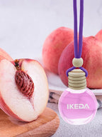 Ikeda Car Air Freshener: Hanging Car Smell Air Freshener | 10ml Hanging Car Perfume | Long Lasting Fragrance | Strong Scents 