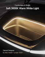 TPARTS Frunk LED Light Strip for New Tesla Model Y Juniper 2025, Flexible Silicone Waterproof Interior Lighting Bar,Tool-Free Installation Tesla Front Trunk Accessories Intelligent Ambient Lights