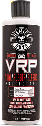 Chemical Guys VRP Vinyl, Rubber, and Plastic Dressing - Tire Dressing, Non-Greasy, Dry-to-the-Touch Shine for Tires, Trim, an