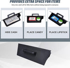 JKCOVER Storage Drawer Tray Compatible with 2016-2023 Toyota Tacoma Secret Compartment Front Gear Shift Center Console Organizer Hidden Storage Box Interior Accessories(Patent Design)