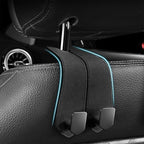 Car Seat Gap Filler, Seat Gap Organizer with Phone Holder, Car Seat Accessories, Car Organizer Fit Car SUV Truck, 2PCS Seat Gap Filler and 2 Pack Car Purse Hook