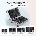 11 Set Packing Cubes for Travel, Gifts for Women Mom Kids, TSA Approved Bags for Makeup, Cosmetic, Toiletry, Suitcase Organiz