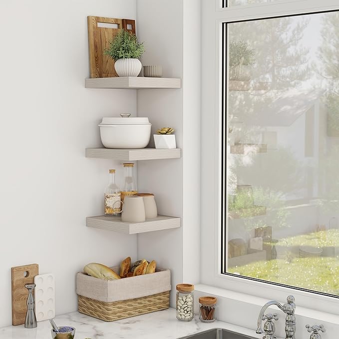 12 Inch Floating Shelves, 12" Deep Floating Shelf Wall Mounted, 12" Wall Shelves, Rustic Deep Bookshelf, Extra Deeper Display