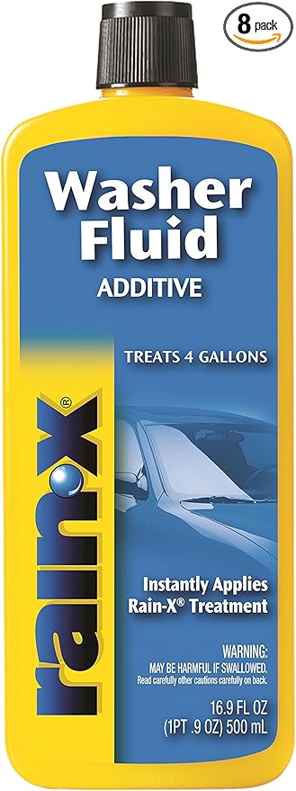 Rain-X RX11806D-8PK Washer Fluid Additive - 16.9 fl. oz. in Each, (Pack of 8)