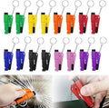 16 Pcs Car Window Breaker Seatbelt Cutter- 3 in 1 Glass Breaker Portable Emergency Escape Tools to All Car Applicable Accesso