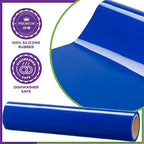 Mars Wellness Non Slip Silicone Grip Material Roll - Anti Slip Large Roll - 7.87" X 3' Feet - Cut to Size - Eating Aids, Baki
