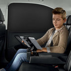 Window Sun Shade Car Curtains - Side Thiken Sun Shades Magnetic 100% Block Light Car Window Covers with Cooler Feeling (Black, back-T-2pcs)