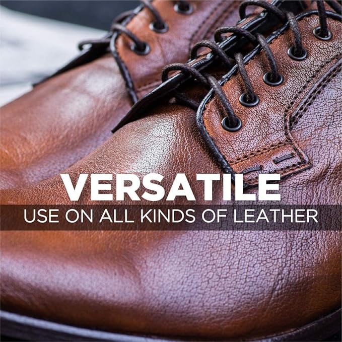 Weiman 3 in 1 Deep Leather Conditioner Cream (Microfiber Cloth) - Restores Leather Surfaces - Use on Leather Furniture, Car S