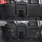 Backrest Mat Compatible with 2023-2025 2026 Honda Pilot Accessories, 2nd Kick Mats for 2022-2026 Acura MDX Accessories