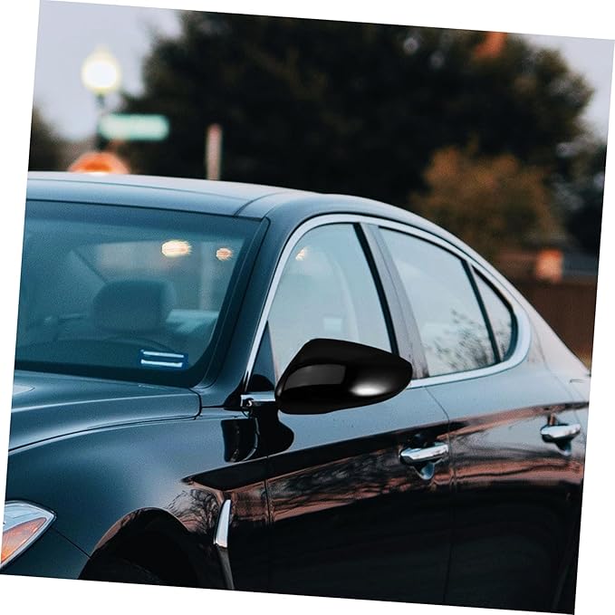 Ciieeo Car Rear View Mirror Cover Right Side Auto Mirror Cap for and More Stylish Replacement for Enhanced Vehicle Aesthetics