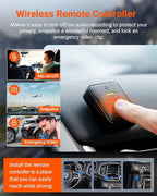 Vantrue E2 Dash Cam Front and Rear, 2.7K Upgrade Rear Cam, Dual STARVIS, 2.7K + 2.7K Dash Camera for Cars, Voice Control, WiF