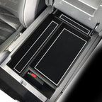 SHAOHAO for 2025 2026 Nissan Pathfinder Center Console Organizer Tray 2022 2023 2024 2025 2026 Pathfinder S/SV/SL/Rock Creek/Platinum Armrest Storage Box Pathfinder 2025 2026 Accessories Organizer
