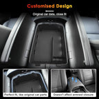 for 2026 Hyundai Palisade Center Console Organizer ONLY for 2026 Palisade Hybrid Calligraphy 7-Seater Armrest Box Secondary Storage Glove Box Accessories (2026 Palisade Lower Console Organizer)