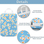 8 Pcs Compression Packing Cubes for Travel, Lightweight Waterproof Luggage Organizer Bags Set, Washable Packaging Cubes for W