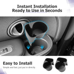 LUWU 2026 Palisade Accessories Compatible with 2026 Palisade SE/SEL/XRT/Limited/Calligraphy Accessories Center Console Silicone Cup Holder&Wireless Charging Mat&Rear Cup Holder 4PCS(Only for 7-Seat)