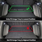 LASFIT Full Set Floor Mats for Honda CR-V 2026 2025 2024 2023 (Gasoline Only), All Weather TPE Custom Fit Floor Liners 1st & 2nd Row & Seat Back Mat & Cargo Mat (Lower Position)