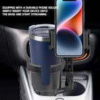 Cellet Car Cup Holder Phone Mount, Phone Holder Mount Cradle Universal Adjustable Compatible for All Smartphones Apple iPhone, Samsung Galaxy Note, LG, Moto Google Pixel (Extra Cup)