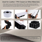Set of 4 Car Trunk Organizer Set, Cargo Blocks for Back of SUV Multipurpose Trunk Divider Available to Wool or Leather Carpet