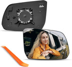 Compatible with 2024 2025 Ford Ranger Passenger Side Mirror, Right Side Mirrors Replacement Glass, Power Heated
