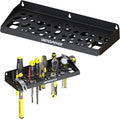 UNITEDPOWER Wall Mount Tool Storage Rack, Screwdriver Holder, Pliers Organizer, Wrench Utility Shelf, 51 Holes for Variety of