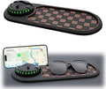 Non-Slip Car Dashboard Mat – Universal Silicone Phone Holder for iPhone & Android | Anti-Skid Sunglasses, Keys, Gadgets Organ