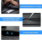 KUST Floor Mats for 2020-2025 2026 Toyota Corolla (Not for Corolla Cross) All Weather TPE Rubber Liner Custom Fit 2 Row Seat Carpet 3D Front Rear Black 3PCS