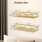 Nicetree Hat Racks for Baseball Caps Wall - Metal Hat Organizer for 48 Baseball Caps Holder, 2 Pack Hat Storage Organizer for