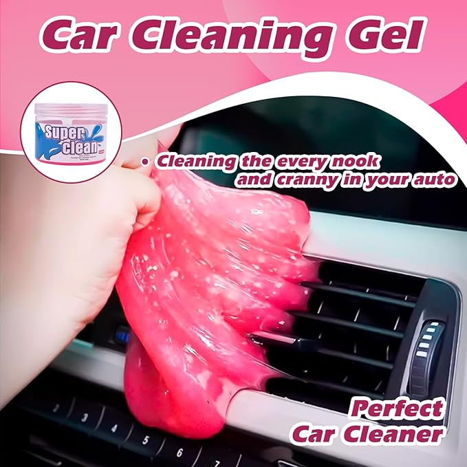 x xotic tech 2Pack Cleaning Gel for Car Putty Detailing Car Interior Slime Cleaning Mud Auto Detailing Tools Kits Keyboard Cl