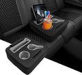 Sun Walker Back Seat Cup Holder for Car, Waterproof Rear Seat Organizer Expander Tray to Store Phone Drink Snack, Universal L