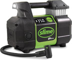 Slime 40086 Tire Inflator, Cordless, Pro Power, Portable Air Compressor Pump, Auto Shut-Off, Lithium Ion Battery and LED Light, Rechargeable, 3 min inflation