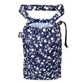 Cute Hanging Car Trash Garbage Bag 100% Leakproof Waterproof Multipurpose for Car Back Front Seat Console with Hanging Strap (Small Flowers)